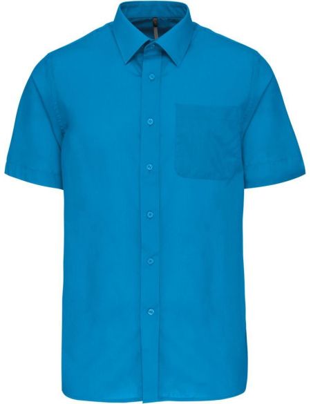 Herren-Popelinehemd Ace Kariban K551, weiß