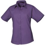 Women's poplin shirt Easy Care Premier PR302 white