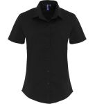 Damen-Elastikshirt Premier PR346 weiß
