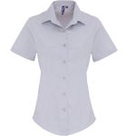 Women's elastic shirt Premier PR346 white