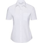Damen-Popeline-Hemd, pflegeleicht, Russell Athletic 935F, weiß