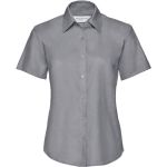 Damen-Oxfordhemd, pflegeleicht, Russell Athletic 933F, weiß