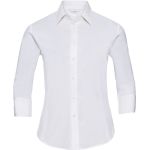 Women's elastic 3/4 sleeve shirt Russell Athletic 946F white
