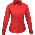 Damen-Popelinehemd Easy Care Premier PR300 weiß
