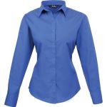 Women's poplin shirt Easy Care Premier PR300 white