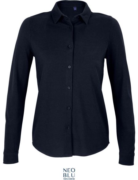 Damen-Piquéhemd Neoblu Basile Damen optisch weiß
