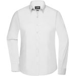 Women's poplin shirt Easy Care long sleeve Daiber JN677 white
