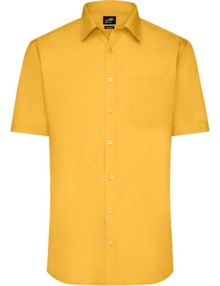Men's poplin shirt Easy Care Daiber JN680 white