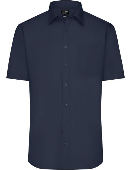 Men's poplin shirt Easy Care Daiber JN680 white