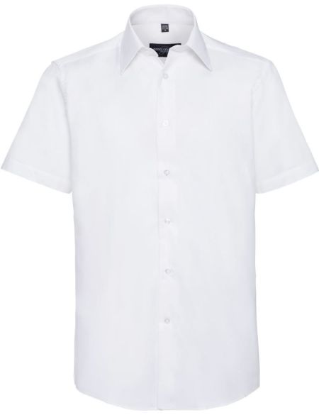 Oxford Easy Care Hemd Russell Athletic 923M weiß