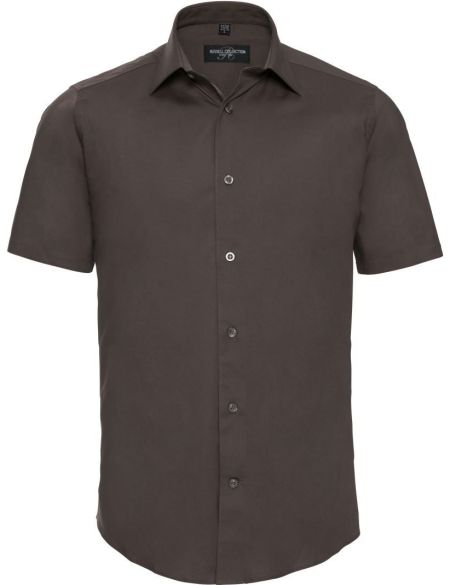 Russell Athletic Easy Care elastisches Shirt 947M weiß