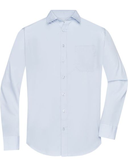 Poplin shirt Easy Care Daiber JN678 white