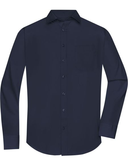 Poplin shirt Easy Care Daiber JN678 white