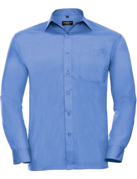 Russell Athletic Easy Care Popeline-Hemd 934M weiß