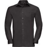 Košile popelínová Easy Care Russell Athletic 936M black