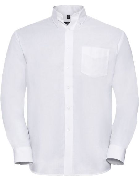Oxford Easy Care Hemd Russell Athletic 932M weiß
