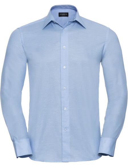 Oxford Easy Care Hemd Russell Athletic 922M weiß