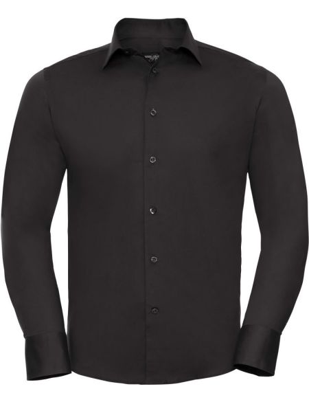 Russell Athletic Easy Care elastisches Shirt 946M weiß