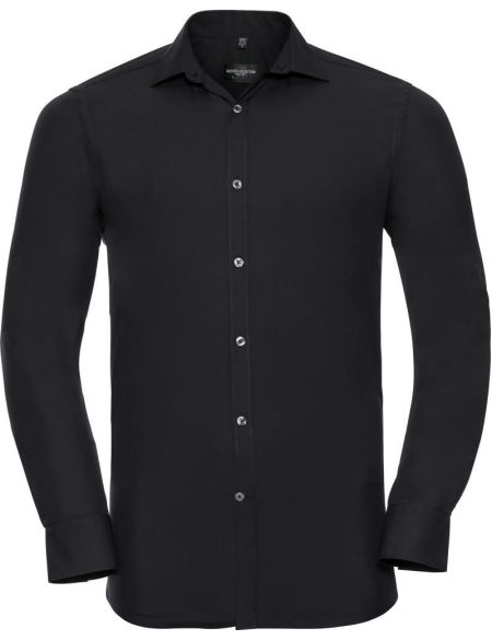 Ultimate Russell Athletic 960M elastisches Shirt weiß