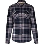 Košile flanelová s sherpa fleecovou podšívkou Kariban K579 storm grey/navy