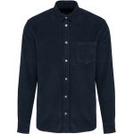 Cordhemd Kariban K599 gewaschenes Brandy