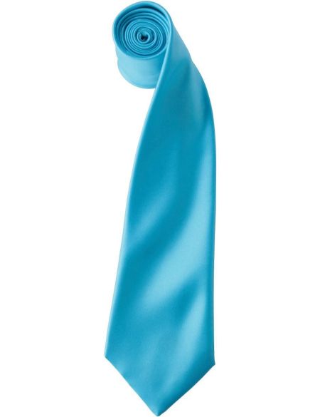Satin-Krawatte Premier PR750 weiß
