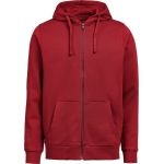 Unisex hoodie made of heavy cotton Untagged Movement OCS RCS Full Zip Hoodie white