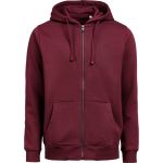 Unisex hoodie made of heavy cotton Untagged Movement OCS RCS Full Zip Hoodie white