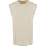 Weißes Tanktop aus schwerer Baumwolle von New Morning Studios