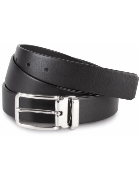 Klassischer Ledergürtel K-up KP807 schwarz