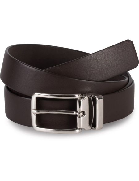 Klassischer Ledergürtel K-up KP807 schwarz