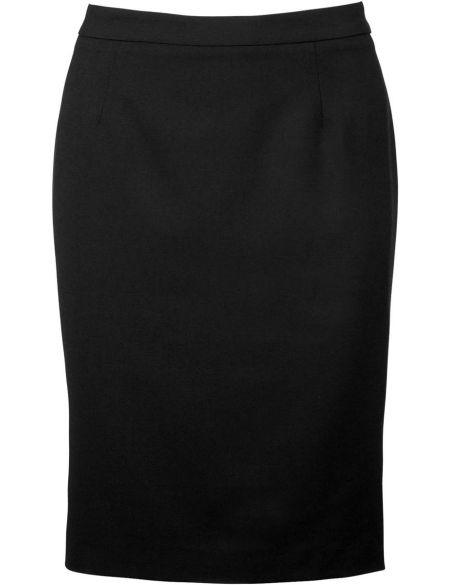 Bleistiftrock Kariban K732 schwarz