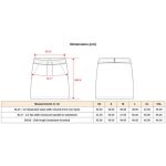 Sukně sweat z bio bavlny Kariban K7020 black