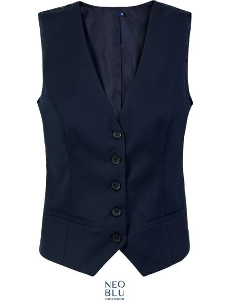 Women's vest Neoblu Max Women deep black