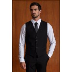 Men's vest Neoblu Max Men deep black