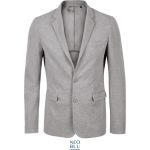 Men's piqué blazer Neoblu Marcel Men grey melange