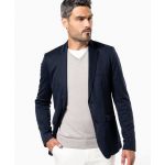 Herrenblazer Kariban K6132, hellgrau meliert