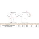 Children's sports T-shirt, contrasting black/white