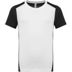 Tričko dětské sportovní kontrastní Kariban PA4016 white/black