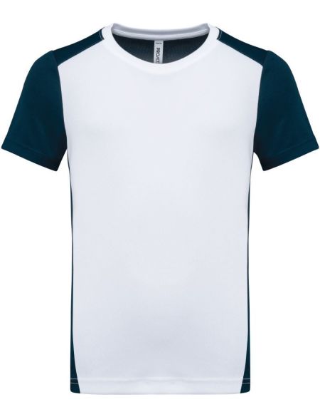 Tričko dětské sportovní kontrastní Kariban PA4016 white/black