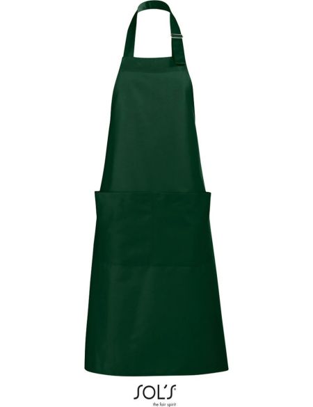 Apron with bib Sols Gala white