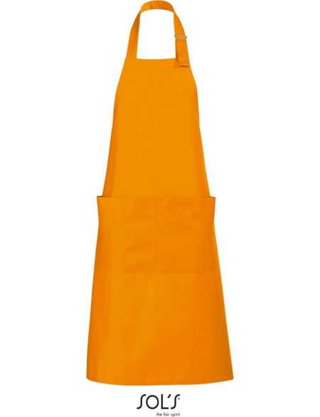Apron with bib Sols Gala white