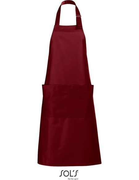 Apron with bib Sols Gala white