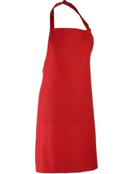 Apron with bib Colours Premier white