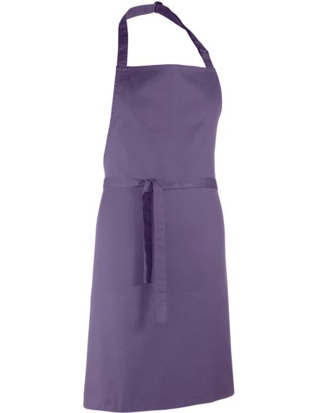Apron with bib Colours Premier white