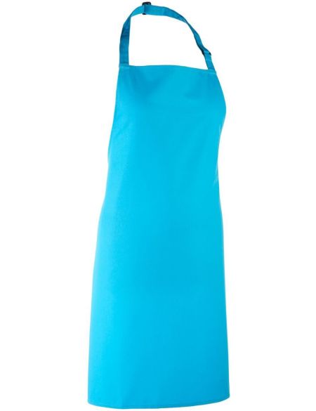 Schürze mit Latz, Farbe: Premier Weiß