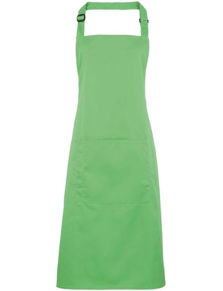 Bib apron with pocket Colours Premier PR154 white