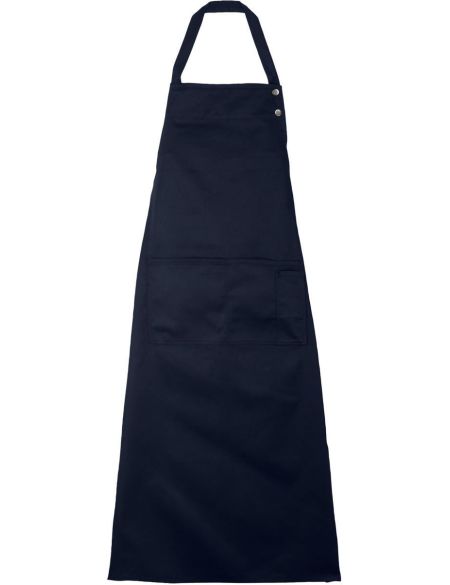 Schürze mit Latz Neoblu Edmond, tiefschwarz