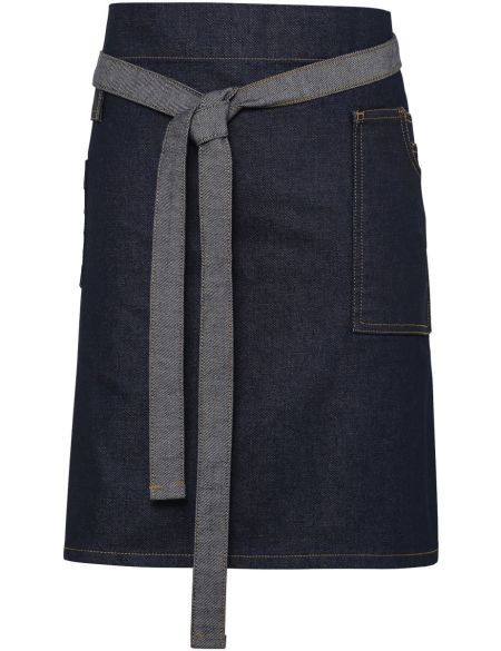 Zástěra do pasu krátká Division Premier PR135 black/tan