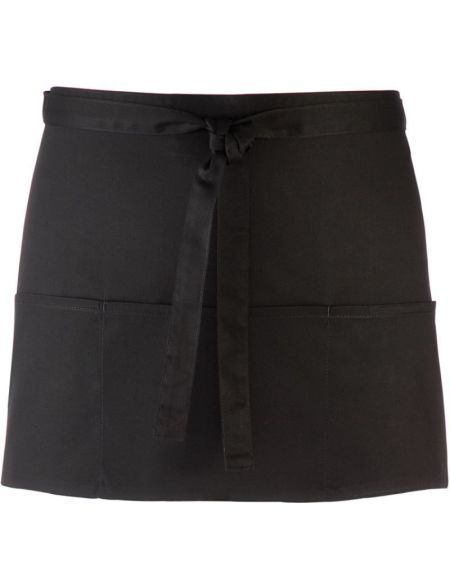 Short waist apron with pocket Colours Premier PR155 white